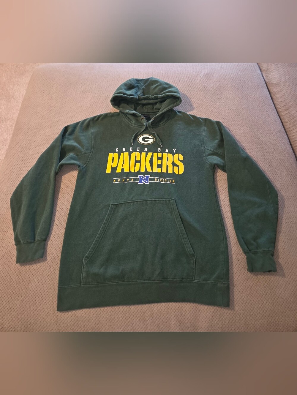NFL Green Bay Packers North Division Green pullover hoodie Adult small-medium